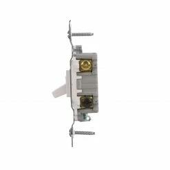 Eaton Light Switches 15-Amp 3-Way Toggle Light Switch, White -Eaton Outlet Store 42176308