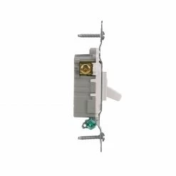 Eaton Light Switches 15-Amp 3-Way Toggle Light Switch, White -Eaton Outlet Store 42176309