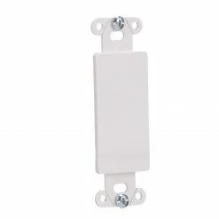 Eaton Wall Plates 1-Gang Specialty Blank Wall Plate Insert, White -Eaton Outlet Store 42183730