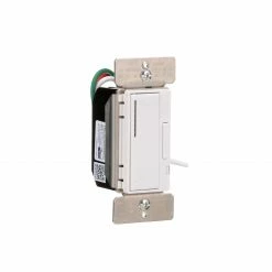 Eaton Light Dimmers Z-Wave Plus Single-Pole/3-Way Smart with LED Decorator Master Dimmer, White 11 Eaton Light Dimmers Z-Wave Plus Single-Pole/3-Way Smart with LED Decorator Master Dimmer, White -Eaton Outlet Store 42193469