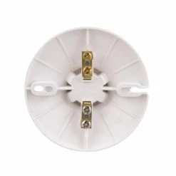 Eaton Light Sockets Plastic Keyless Ceiling Socket, White -Eaton Outlet Store 42195070