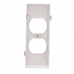 Eaton Wall Plates 1-Gang Midsize Duplex Wall Plate, White -Eaton Outlet Store 42199846