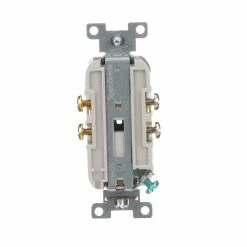 Eaton Electrical Outlets Arrow Hart 20-Amp Tamper Resistant Residential/Commercial Duplex Outlet, White -Eaton Outlet Store 42211202
