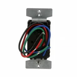 Eaton Light Sensors Single-Pole/3-Way 5-Amp Vacancy Motion Sensor Light Switch, White, Ivory, Light Almond -Eaton Outlet Store 42222620