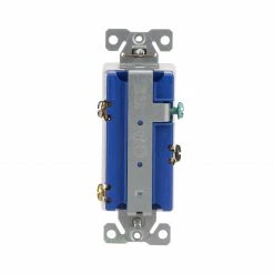 Eaton Light Switches 15-Amp Single-Pole Night Light Combination Light Switch, White -Eaton Outlet Store 42234156