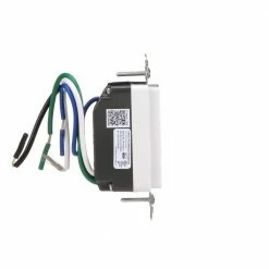 Eaton Electrical Outlets Z-Wave Plus 15-Amp Tamper Resistant Residential Decorator Smart Outlet, White -Eaton Outlet Store 42247768