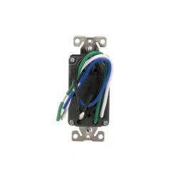 Eaton Electrical Outlets Z-Wave Plus 15-Amp Tamper Resistant Residential Decorator Smart Outlet, White -Eaton Outlet Store 42247769