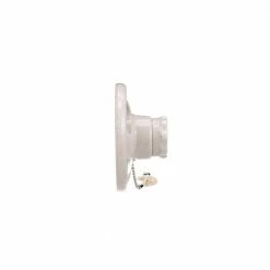 Eaton Light Sockets Porcelain Pull Chain Ceiling Socket, White -Eaton Outlet Store 42275819