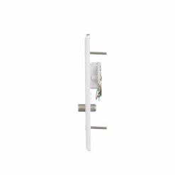 Eaton Wall Plates 1-Gang Coaxial Midsize Wall Plate, White -Eaton Outlet Store 42644775