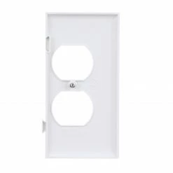 Eaton Wall Plates 1-Gang Midsize Duplex Wall Plate, White 9 Eaton Wall Plates 1-Gang Midsize Duplex Wall Plate, White -Eaton Outlet Store 42701562
