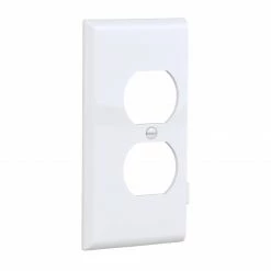 Eaton Wall Plates 1-Gang Midsize Duplex Wall Plate, White 11 Eaton Wall Plates 1-Gang Midsize Duplex Wall Plate, White -Eaton Outlet Store 42701564
