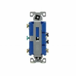 Eaton Light Switches 15-Amp Single-Pole/3-Way Combination Light Switch, White -Eaton Outlet Store 42727908