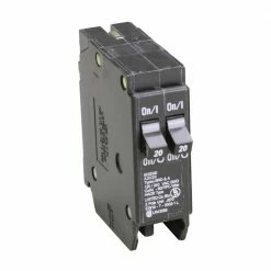 Eaton Circuit Breakers Type BR 20-Amp 2-Pole Tandem Circuit Breaker -Eaton Outlet Store 42737105