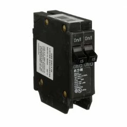 Eaton Circuit Breakers Type BR 15-Amp 2-Pole Tandem Circuit Breaker -Eaton Outlet Store 43112427