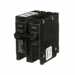 Eaton Circuit Breakers Type BR 125-Amp 2-Pole Standard Trip Circuit Breaker -Eaton Outlet Store 43119363