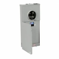 Eaton Breaker Boxes Type BR 200-Amp 20-Spaces 40-Circuit Main Breaker Meter Combo Load Center -Eaton Outlet Store 43149317