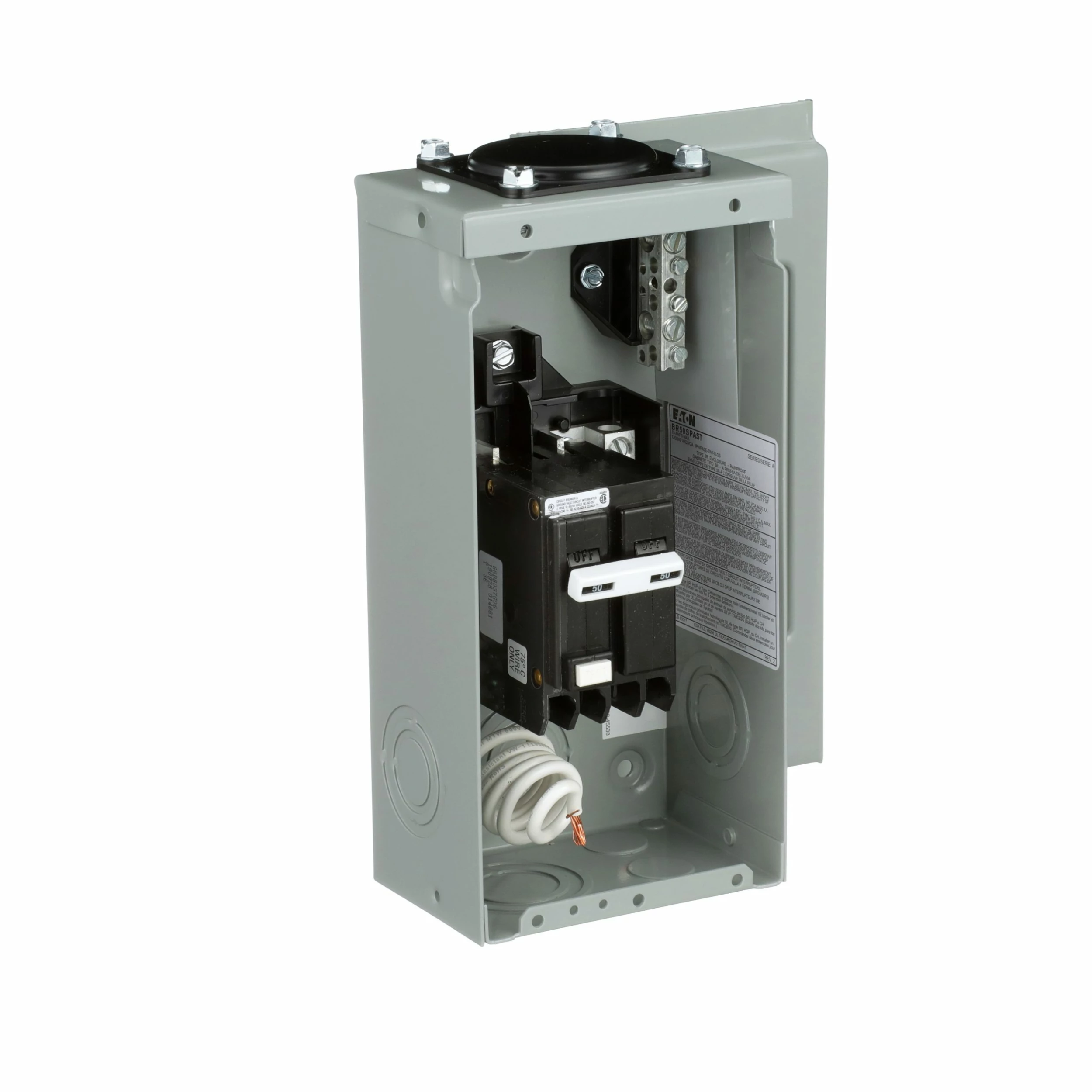 Eaton Electrical Disconnects 50-Amp 2-Pole General Enclosed Molded Case Switch Disconnect 6 Eaton Electrical Disconnects 50-Amp 2-Pole General Enclosed Molded Case Switch Disconnect - Image 6