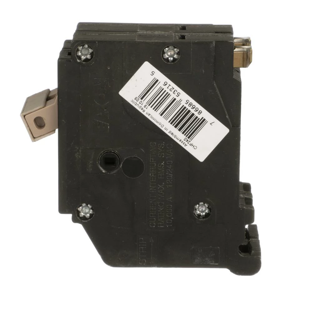 Eaton Circuit Breakers Type CH 40-Amp 2-Pole Standard Trip Circuit Breaker 3 Eaton Circuit Breakers Type CH 40-Amp 2-Pole Standard Trip Circuit Breaker - Image 3