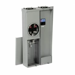 Eaton Breaker Boxes Type BR 200-Amp Main Breaker Meter Combo Load Center -Eaton Outlet Store 43229926