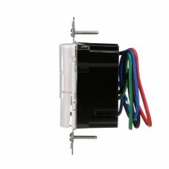 Eaton Light Sensors Single-Pole/3-Way 5-Amp Occupancy Motion Sensor Light Switch, White, Ivory, Light Almond 10 Eaton Light Sensors Single-Pole/3-Way 5-Amp Occupancy Motion Sensor Light Switch, White, Ivory, Light Almond -Eaton Outlet Store 43230348