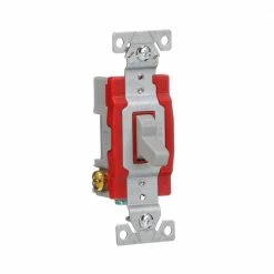Eaton Light Switches 20-Amp 3-Way Toggle Light Switch, Gray -Eaton Outlet Store 43499908