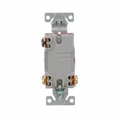Eaton Light Switches 20-Amp 3-Way Toggle Light Switch, Gray -Eaton Outlet Store 43499909