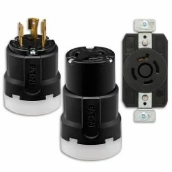 Eaton Plugs & Connectors Arrow Hart 20-Amps 3-Phase 347/600-Volt NEMA L23-20P Industrial Locking Plug 13 Eaton Plugs & Connectors Arrow Hart 20-Amps 3-Phase 347/600-Volt NEMA L23-20P Industrial Locking Plug -Eaton Outlet Store 43502393
