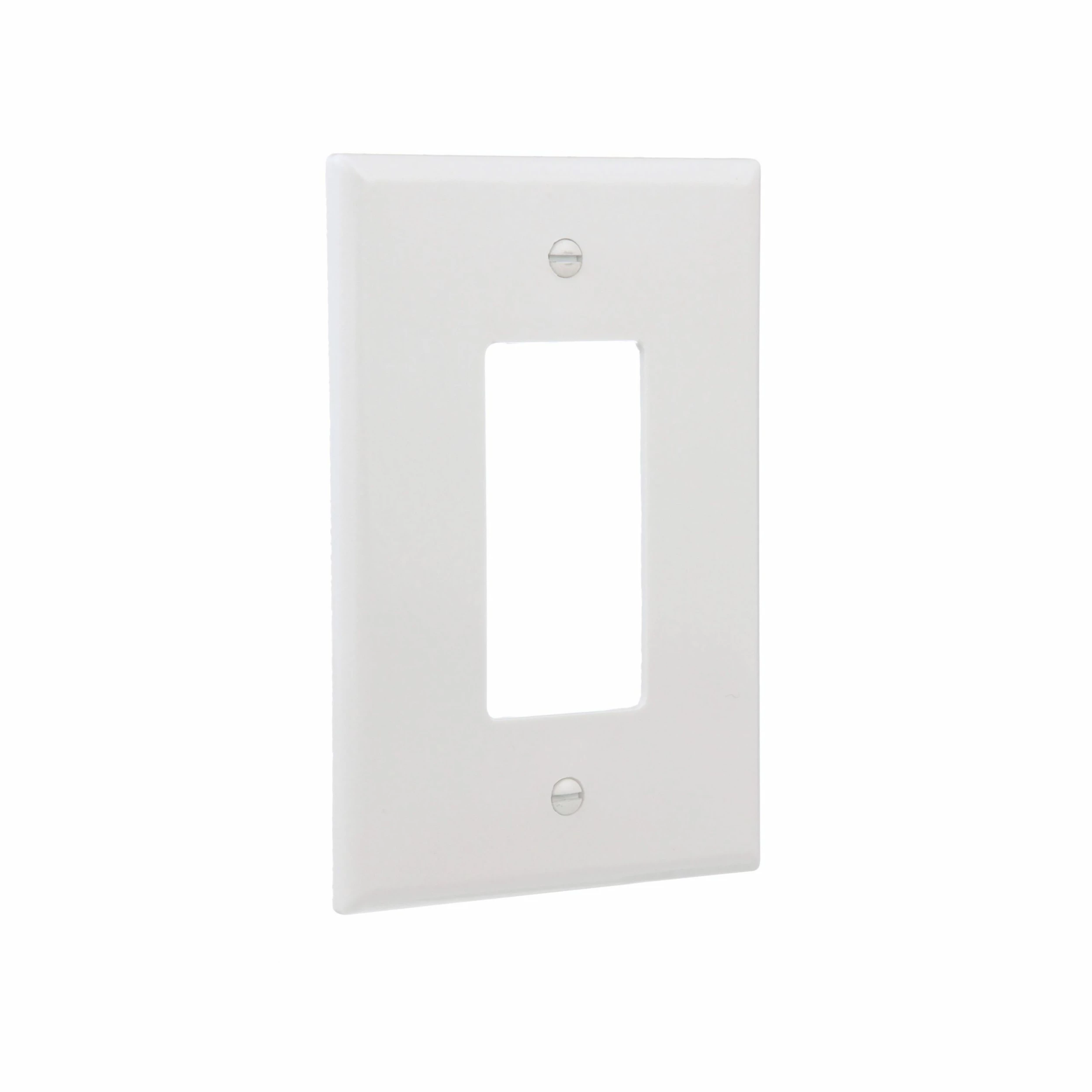 Eaton Wall Plates 1-Gang Jumbo Decorator Wall Plate, White 6 Eaton Wall Plates 1-Gang Jumbo Decorator Wall Plate, White - Image 6