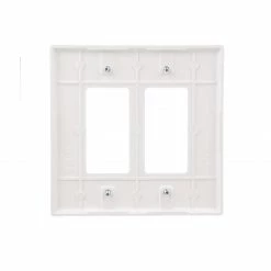 Eaton Wall Plates 2-Gang Jumbo Decorator Wall Plate, White 9 Eaton Wall Plates 2-Gang Jumbo Decorator Wall Plate, White -Eaton Outlet Store 44129252