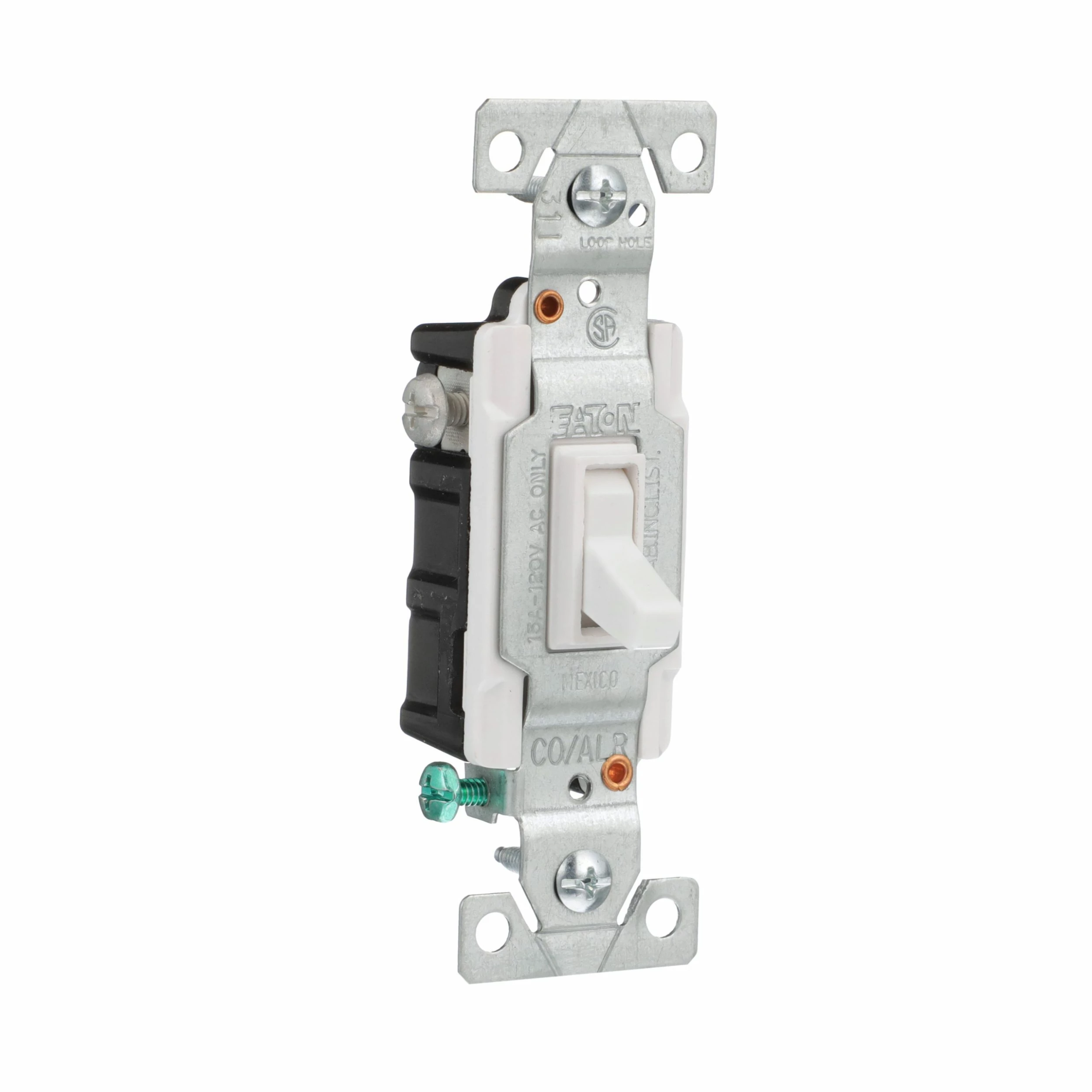 Eaton Light Switches 15-Amp 3-Way Toggle Light Switch, White 6 Eaton Light Switches 15-Amp 3-Way Toggle Light Switch, White - Image 6