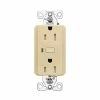Eaton Electrical Outlets Wi-Fi Smart 15-Amp Tamper Resistant Residential Decorator Smart Outlet, Ivory