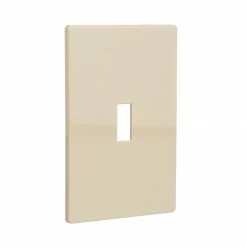 Eaton Wall Plates 1-Gang Ivory Toggle Wall Plate -Eaton Outlet Store 46790906